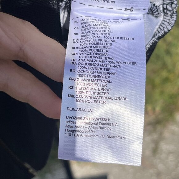 Farm Rio x Adidas Black Butterfly Zip Up Hoodie Size XS - Picture 9 of 11